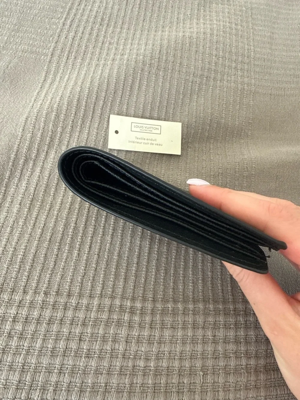 Louis Vuitton Damier Graphite Canvas Wallet - Black & Grey Checker